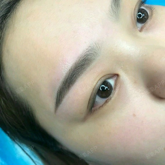 氧气qd3724e半永久纹眉术后第天美丽日记_新氧整形