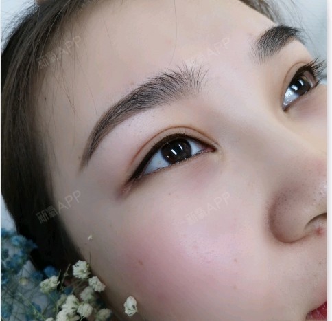 半永久美瞳线好不好_效果图_眼线珂珂半永久美瞳线术后第7天_新氧美容