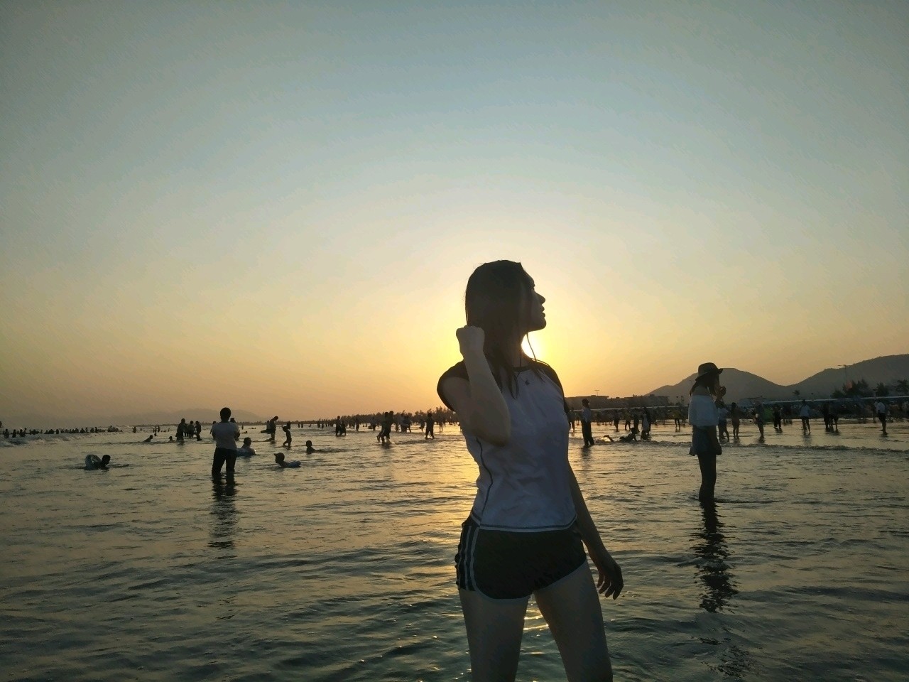 珠海金沙滩日出日落星星月亮一次性看完98夏天不去海边_圈子-新氧