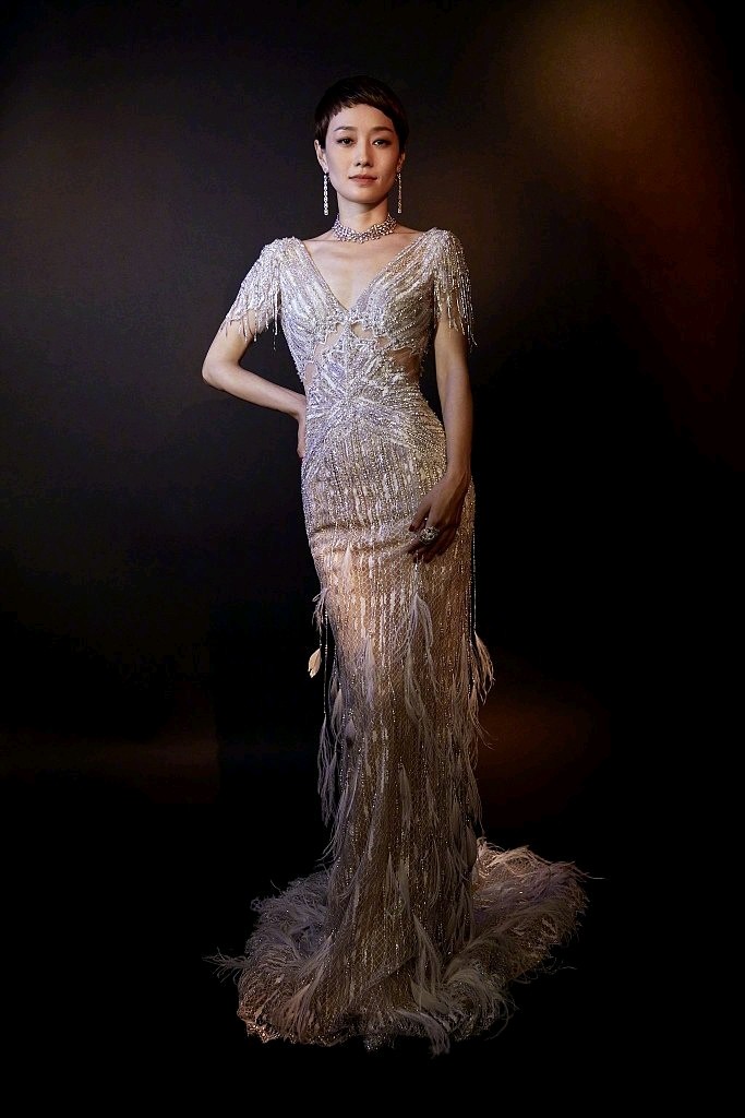 马伊琍这个礼服,真的太美了