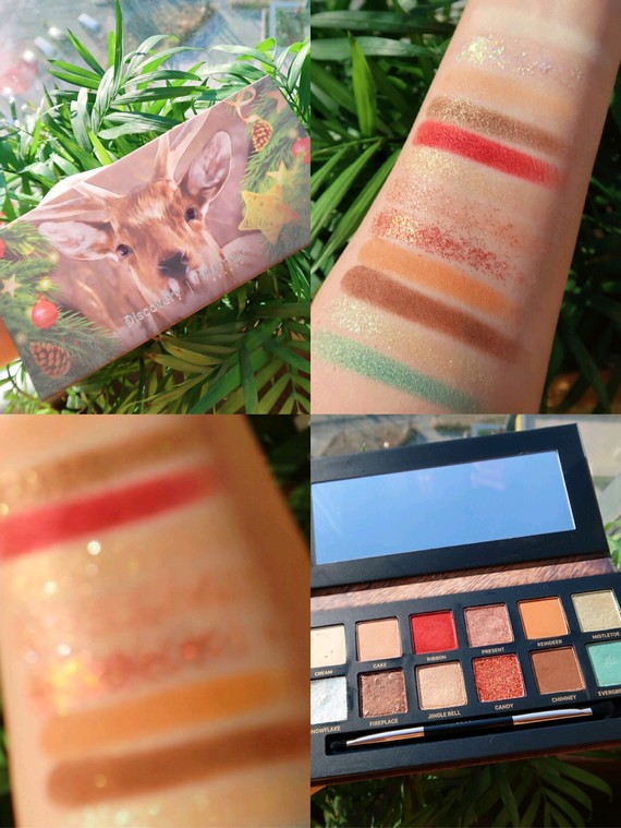 完美日记小鹿盘90妆容试色分享终于拿到这盘啦不仅适合_圈子-新氧