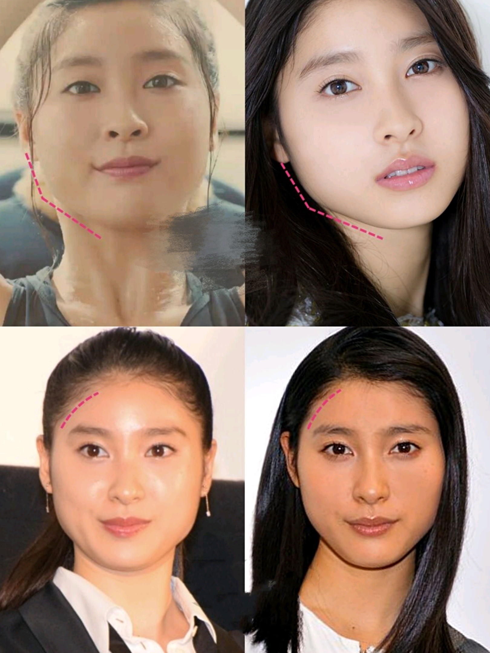 这些大脸女明星脸大还美?