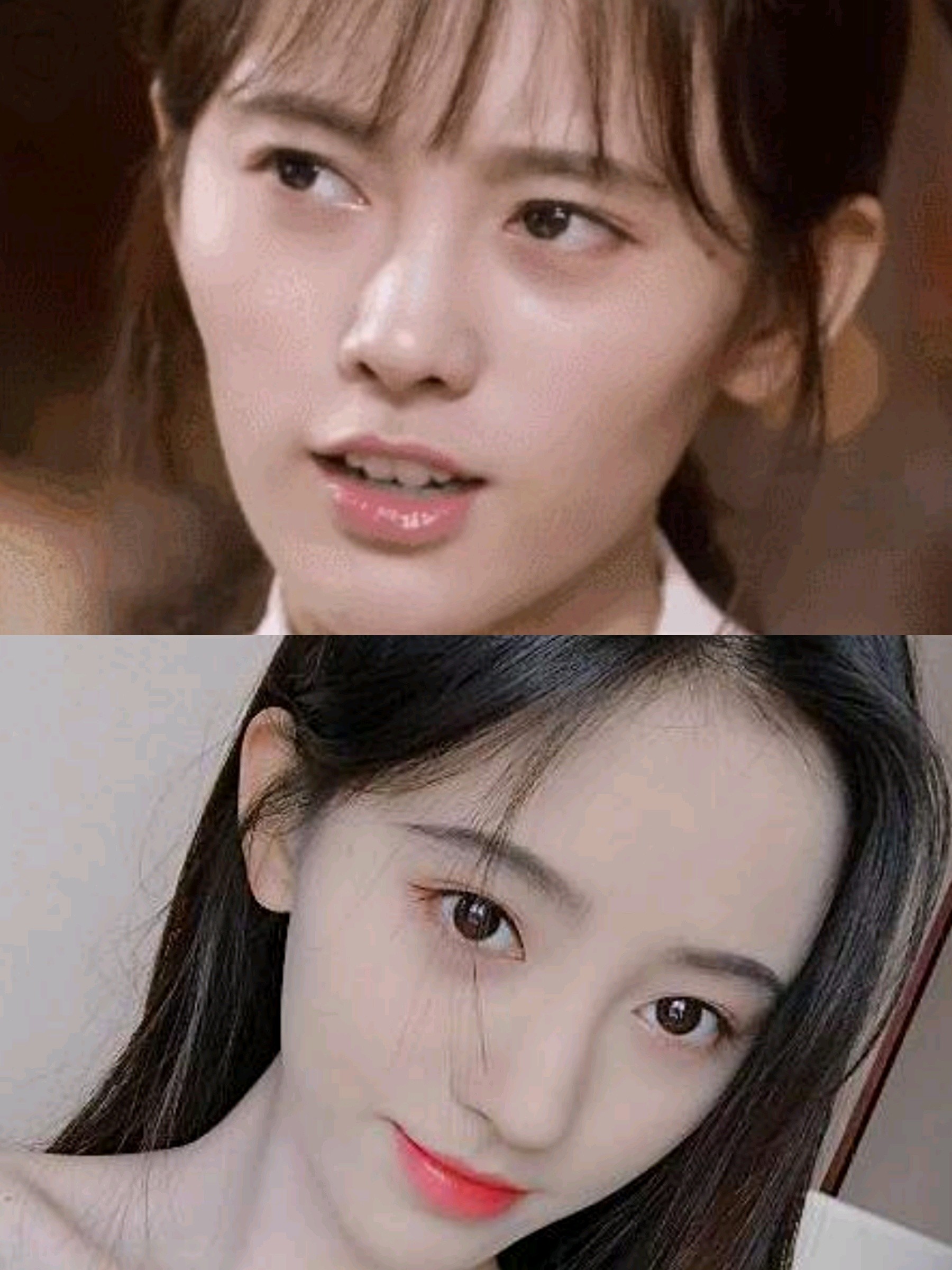 在中国,清纯系的女明星一直都很吃香,很多女艺人刚出道都是走这个路线