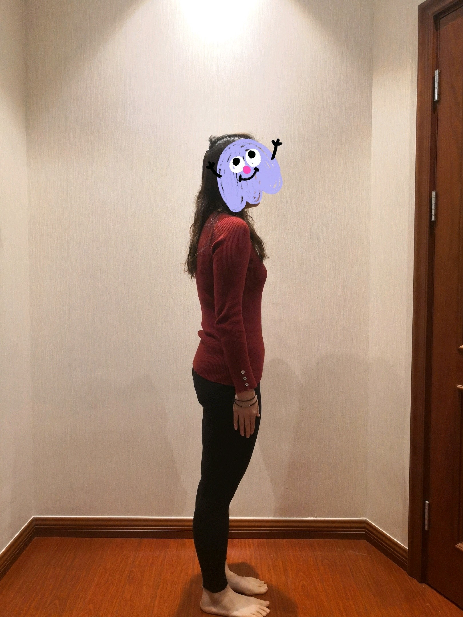 身高163体重116健身房测试体脂30左右