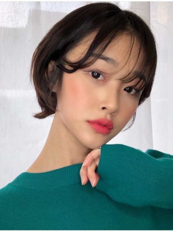 修饰不完美头型短发发型怎么剪好看妹子一头清新_圈子-新氧美容整形