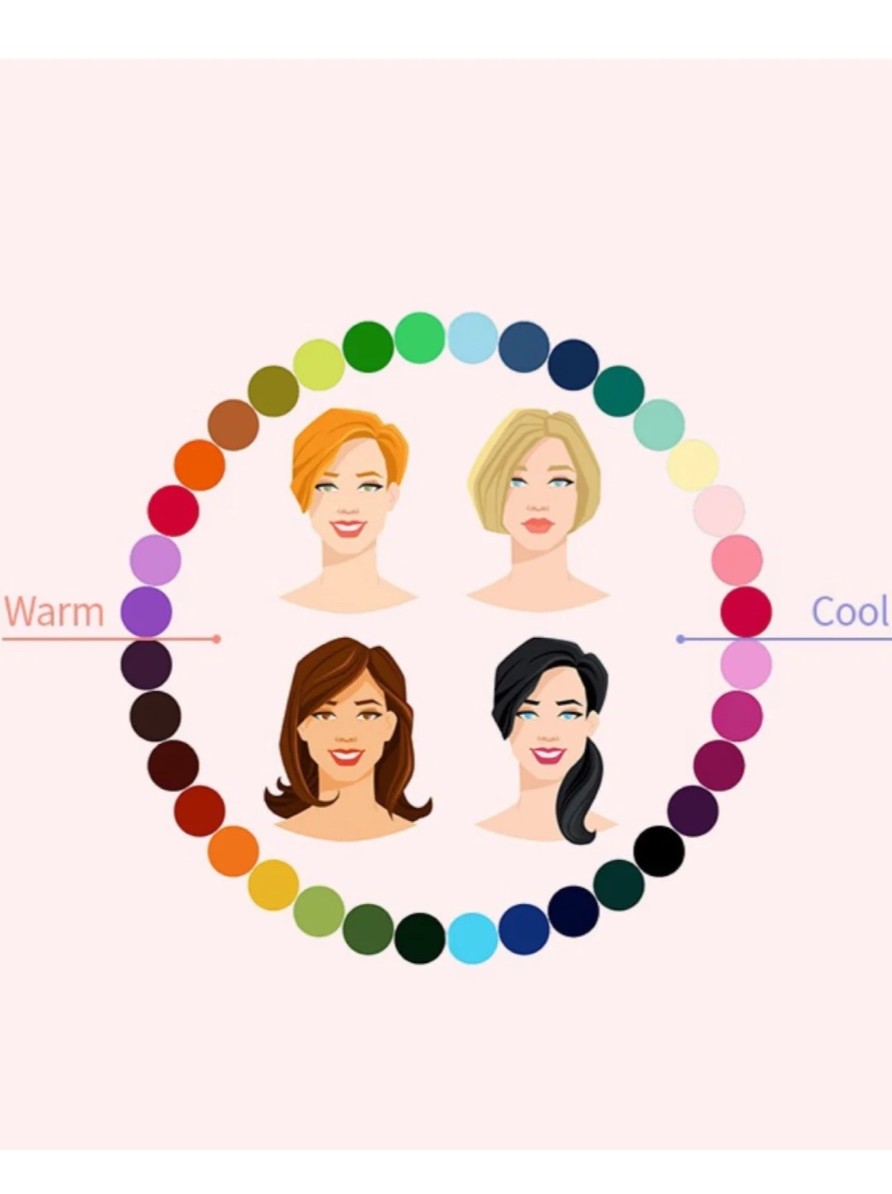 干货必备 分辨冷暖肤色 十秒完成颜色搭配
