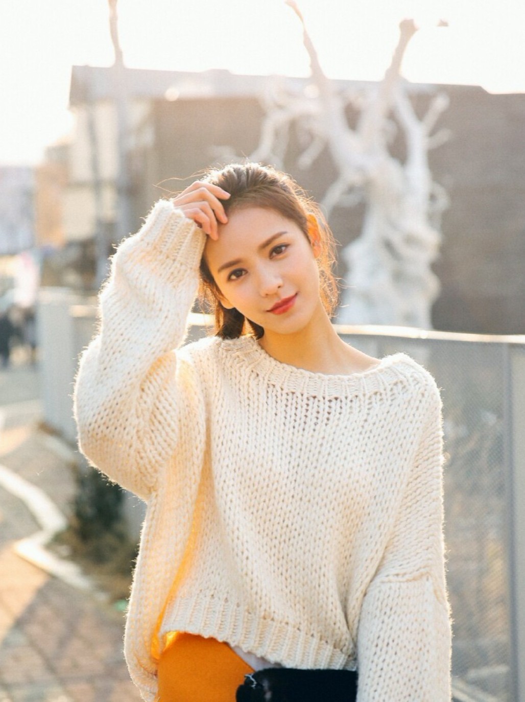 张予曦脸的精致可谓是人人皆知,她就是我心中的那个小说女主,那么我们