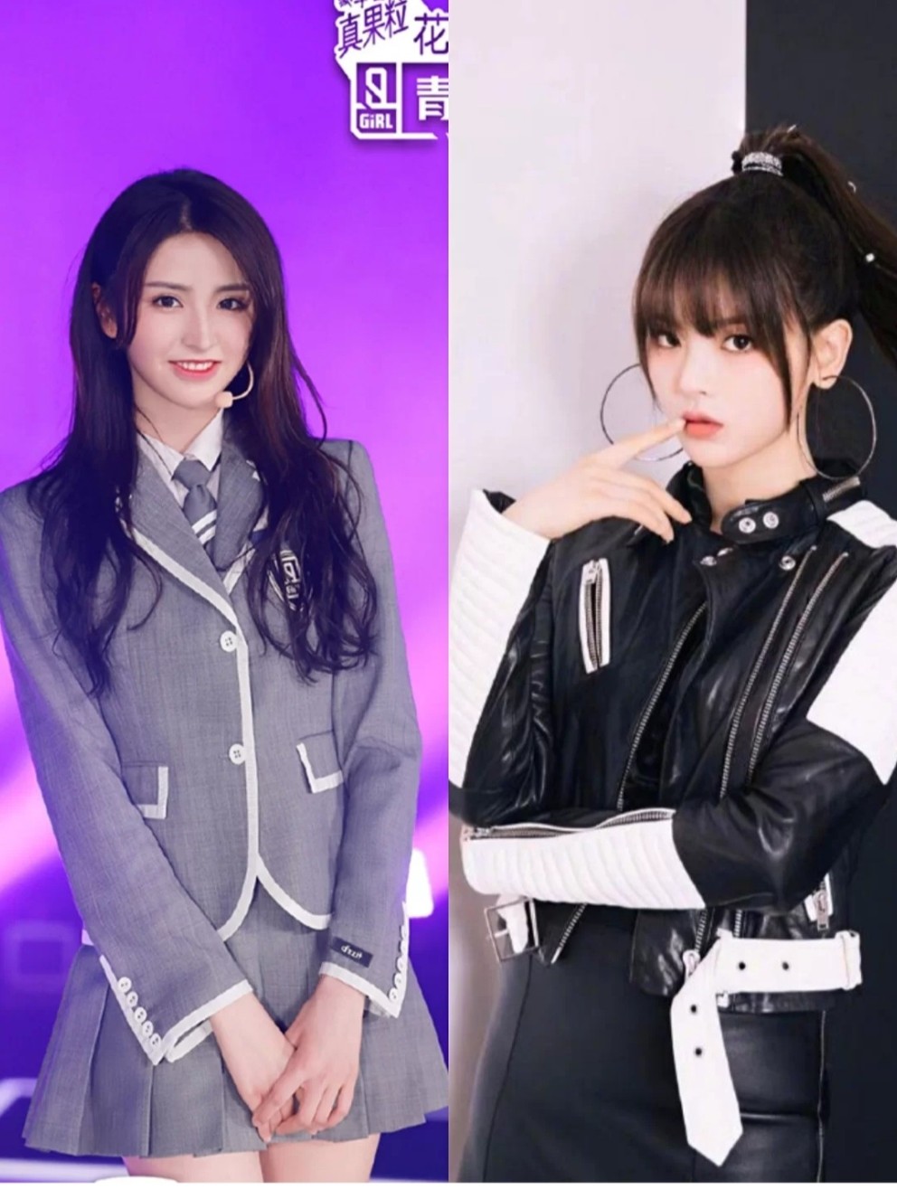 金子涵颜值碾压杨超越脸小到不用打瘦脸针