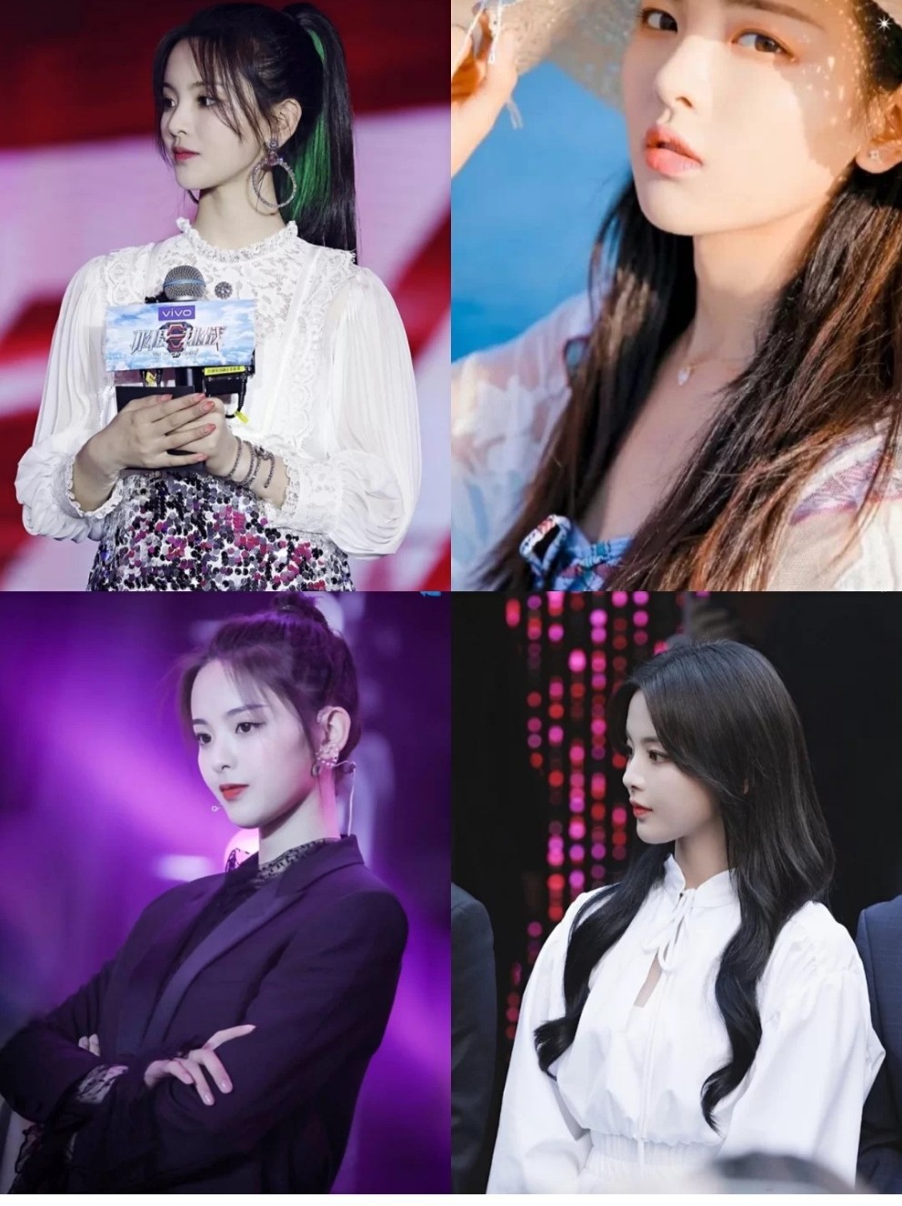 金子涵颜值碾压杨超越脸小到不用打瘦脸针