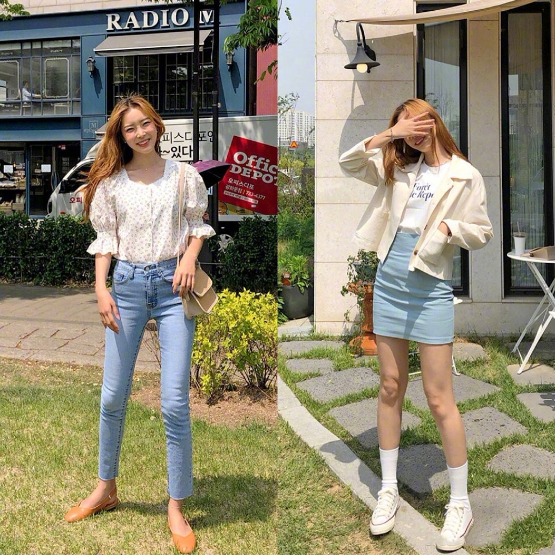 高级撞色搭配#高甜约会穿搭