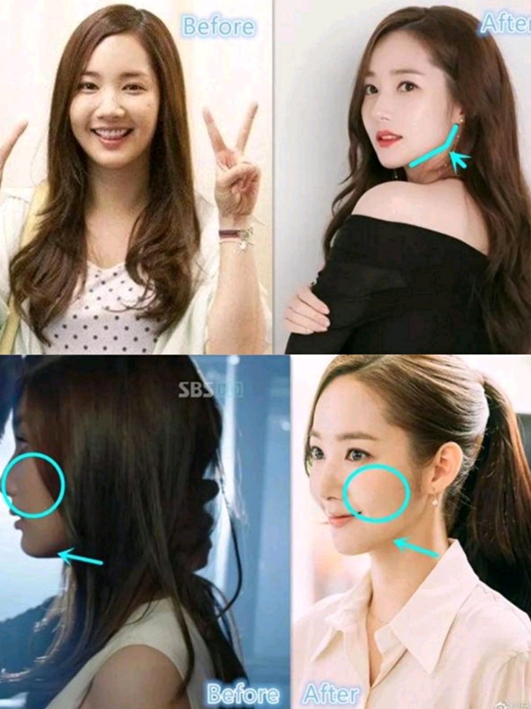 韩国女星爱整容嘛我们的女主朴敏英059年变3次脸每次出场都感觉换了