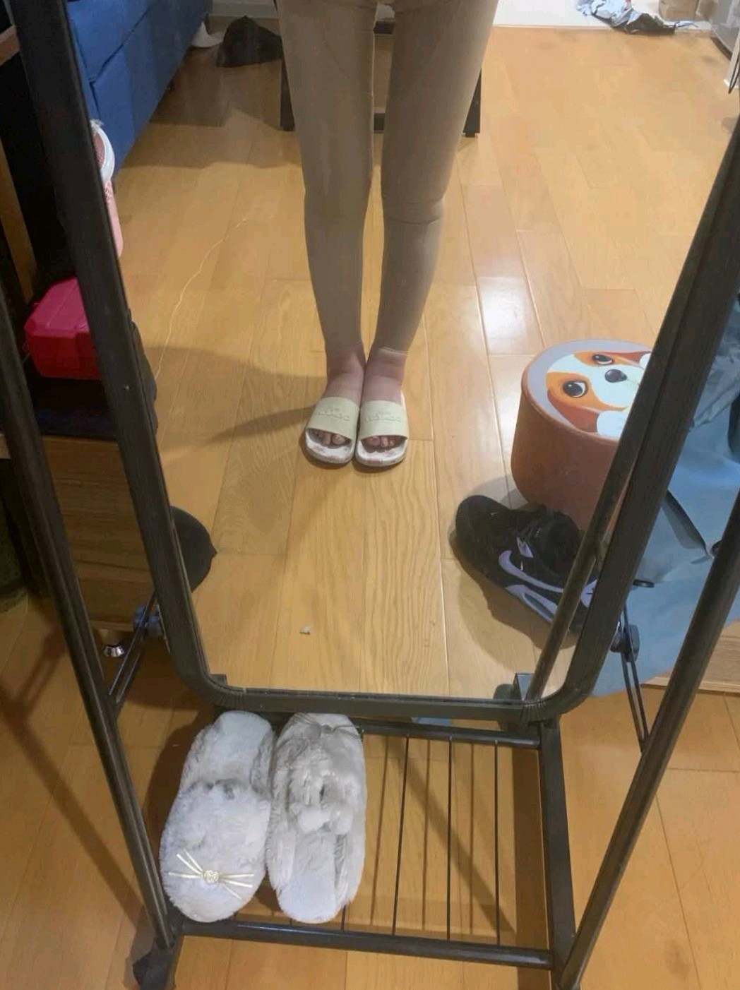 【沈阳汇美人大腿吸脂术后45天】