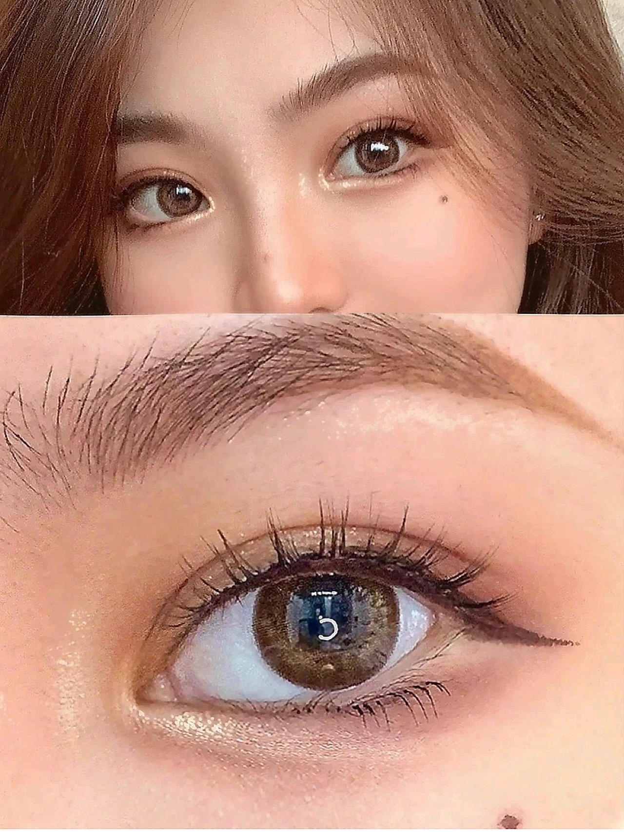 又纯又欲#  对于我本身有点凤眼向上的人 真的是堪称整容式的妆容了国