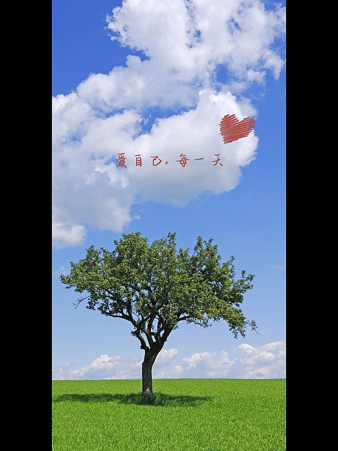 好好的爱自己对自己好点其它的都是浮云