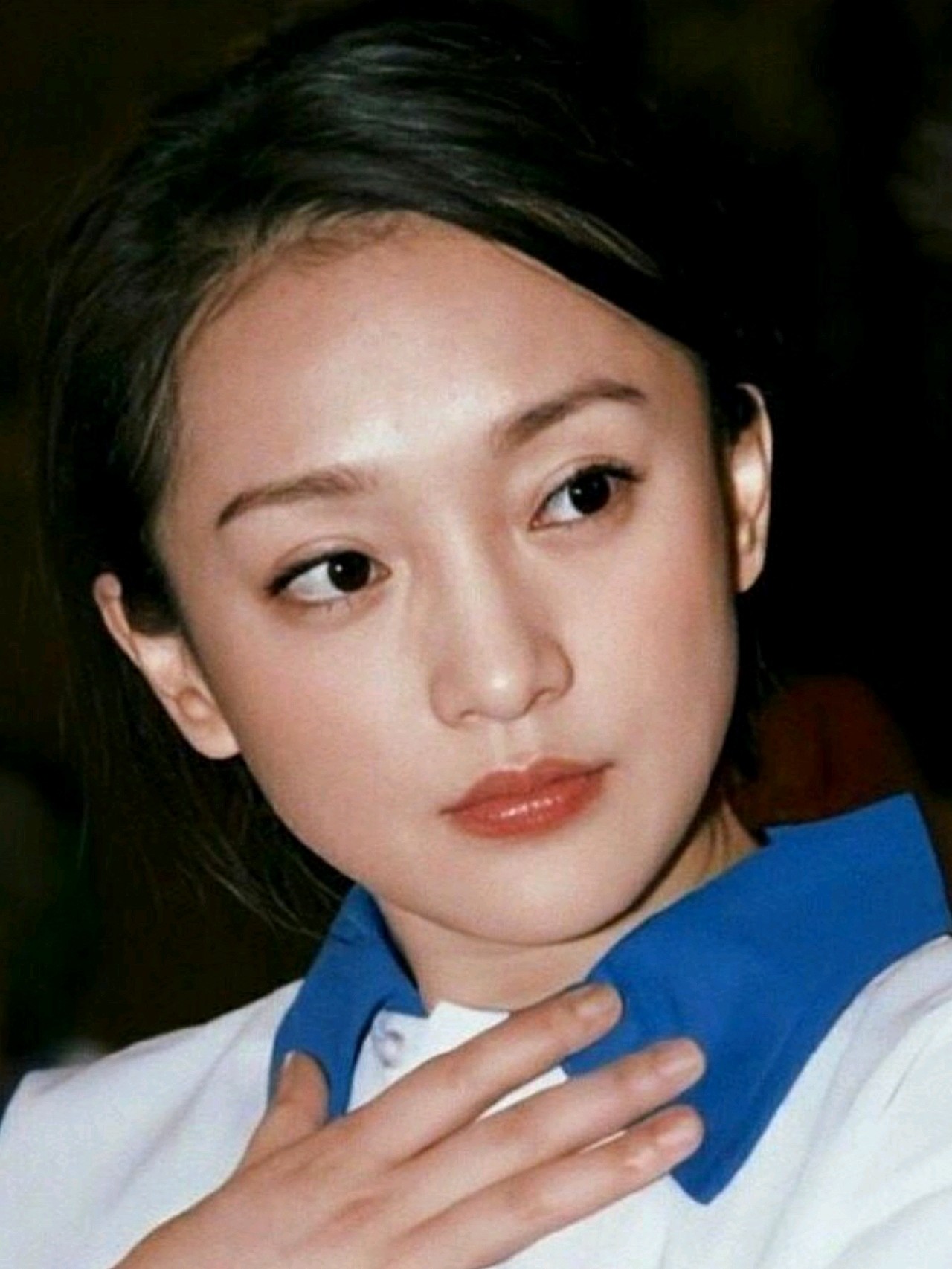 周迅34岁和45岁的对比照,比人中长更显老的是眼睛_圈子-新氧美容整形