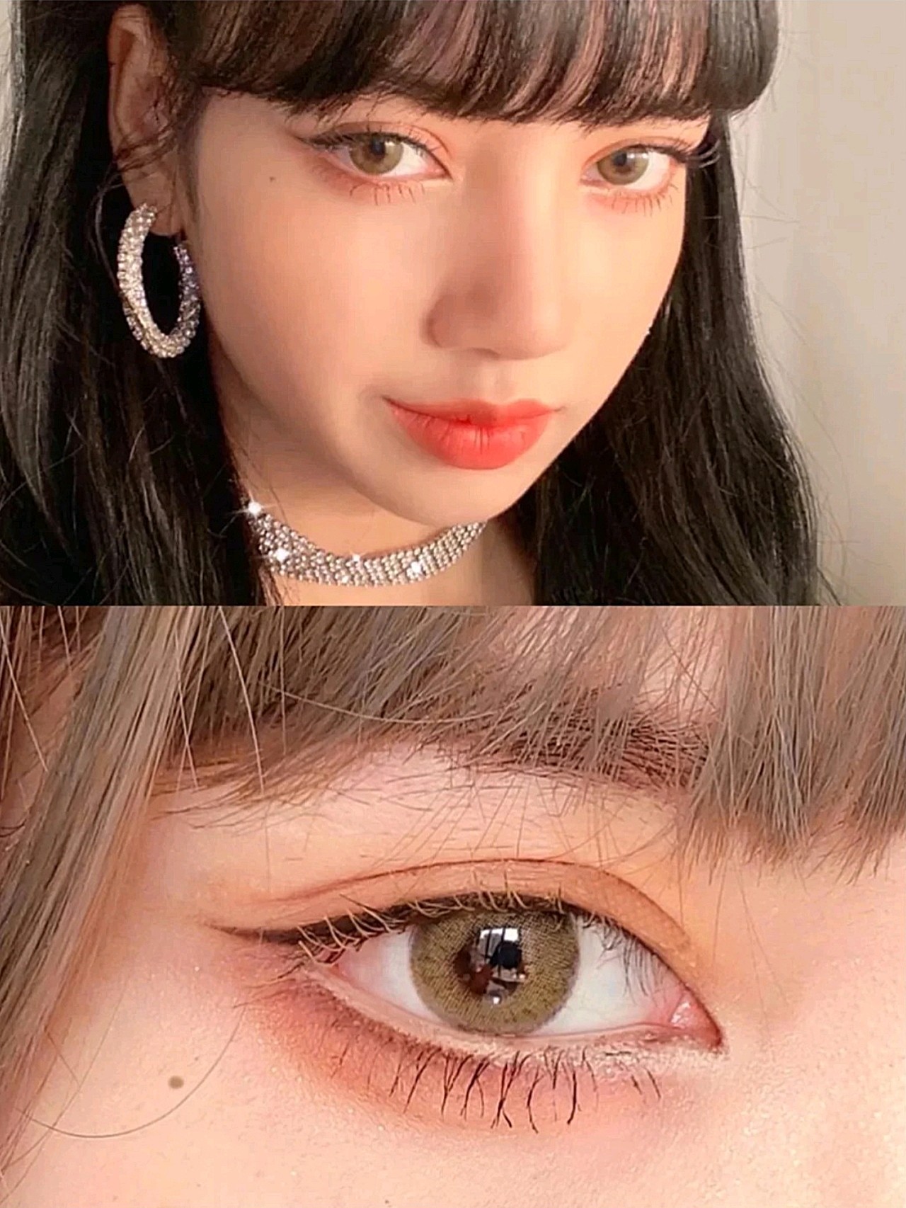 人间芭比lisa仿妆～蜜桃系眼妆好甜