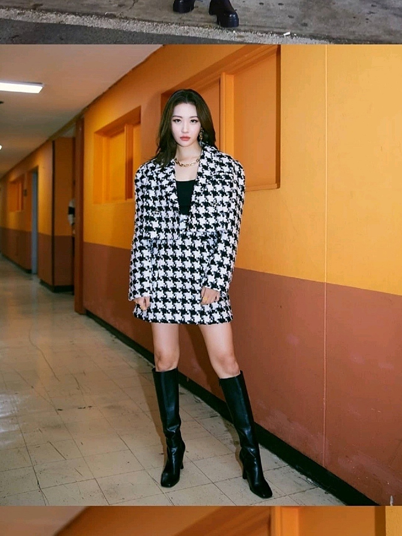 南韩腿精李宣美,李老师的细腿很逆天