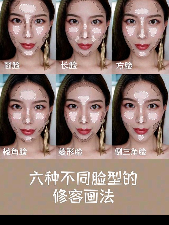 不同脸型有不同的修容需求和要点,只要深刻认识自己的_圈子-新氧美容