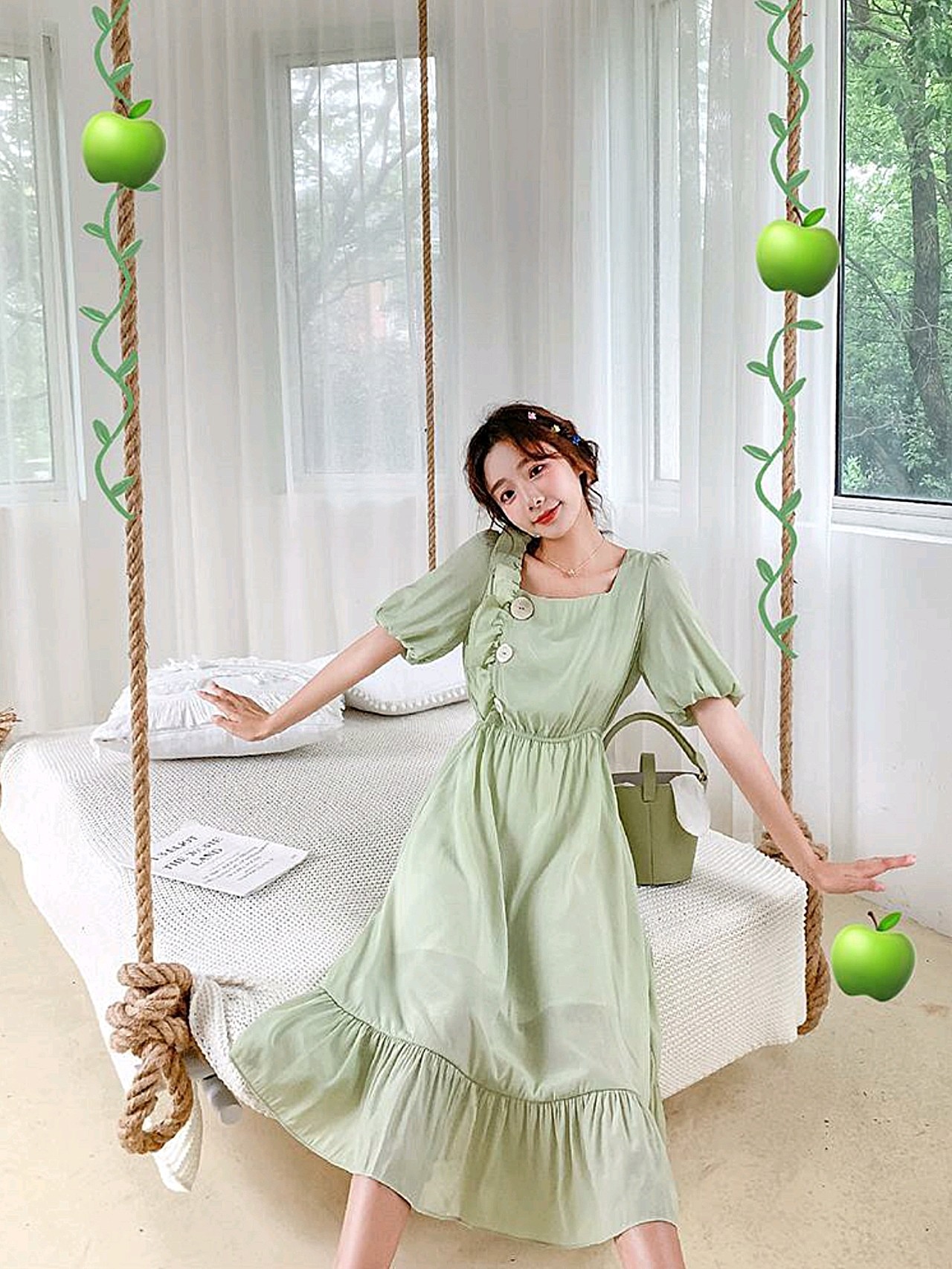 时尚单品,小仙女裙装穿搭,浪漫温柔的仙女风,轻松撩爆男友心