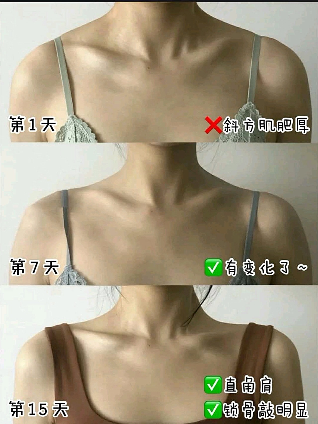 高效改善斜方肌|每天十分钟练锁骨直角肩