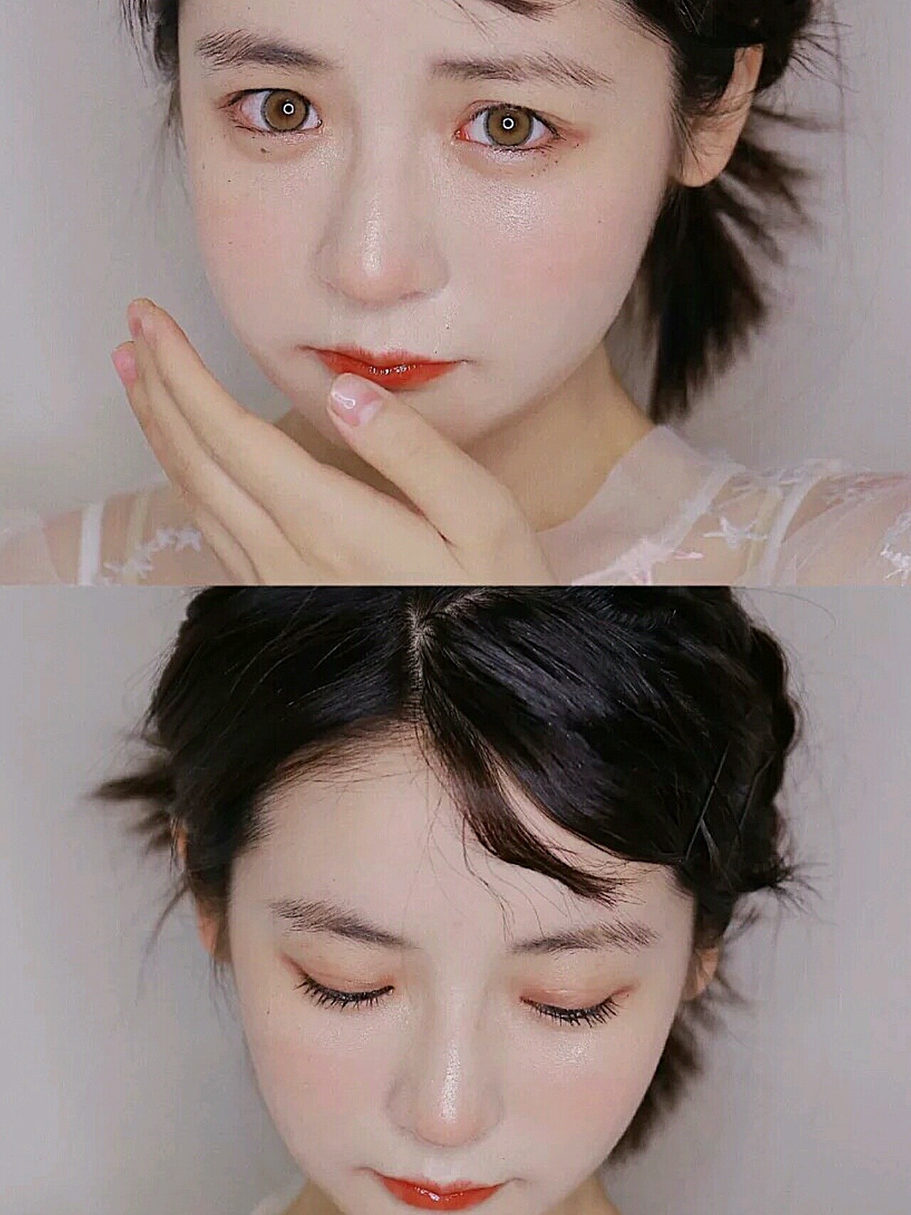 永野芽郁仿妆内双女孩的仙女落泪妆容!