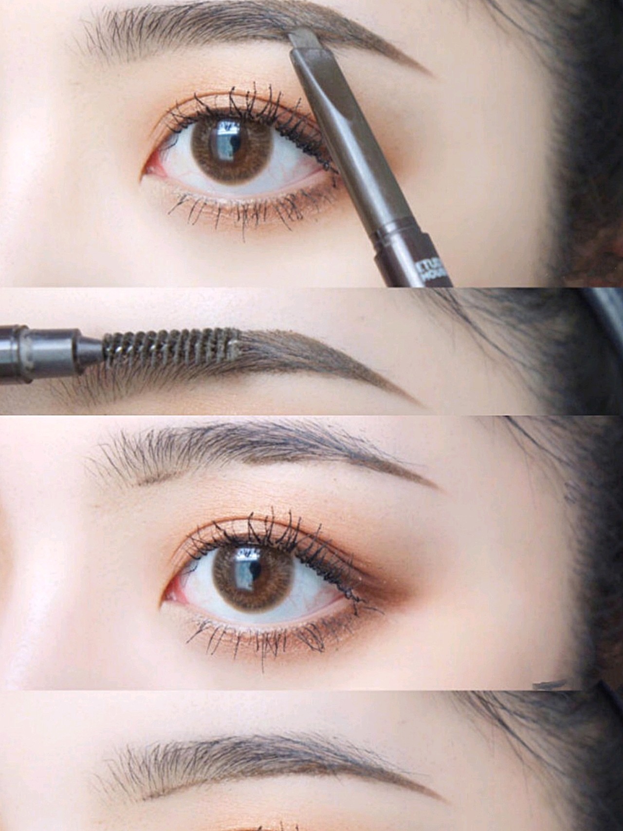 到了唐玄宗时期,眉形更是多达十种:鸳鸯眉,小山眉,五眉,三峰眉,垂珠眉