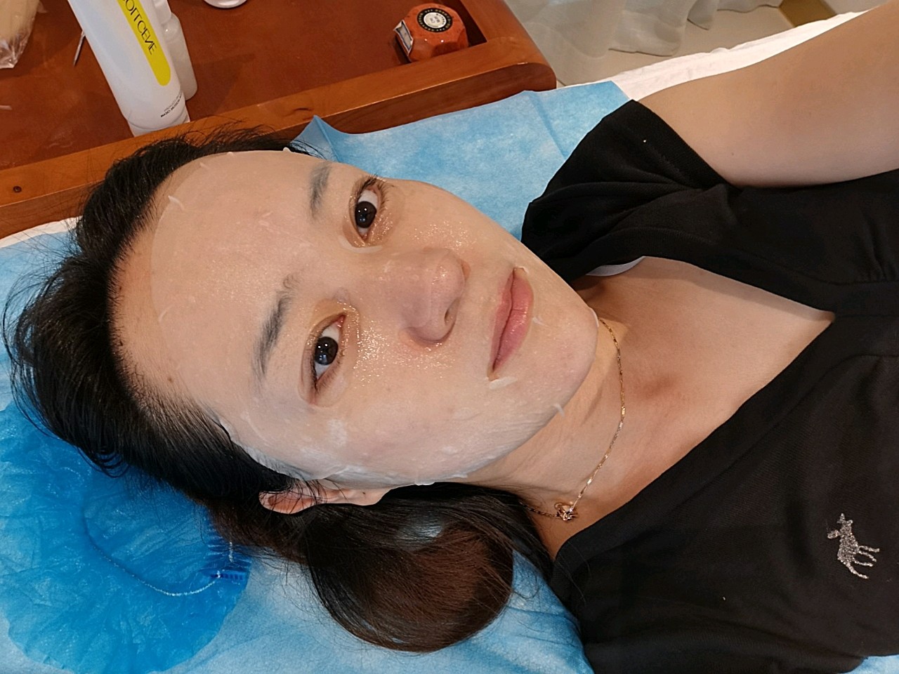 给我做小气泡和水氧活肤的小姑娘很细致很温柔,洗面奶_圈子-新氧美容