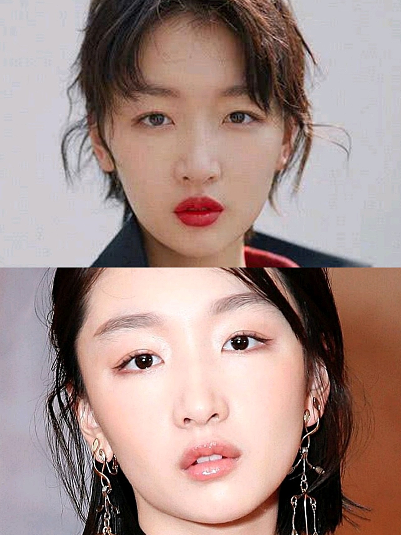 周冬雨的眼妆也太可了吧,内双肿眼泡应该怎样正确的画眼妆呢?