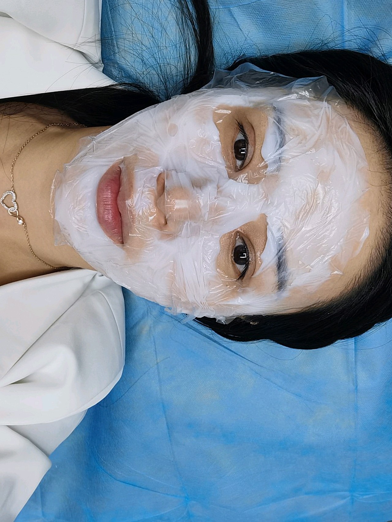 电话号码,咨询师处开单,三楼,洗脸,visa测皮肤,敷面膜,敷麻药三十分钟