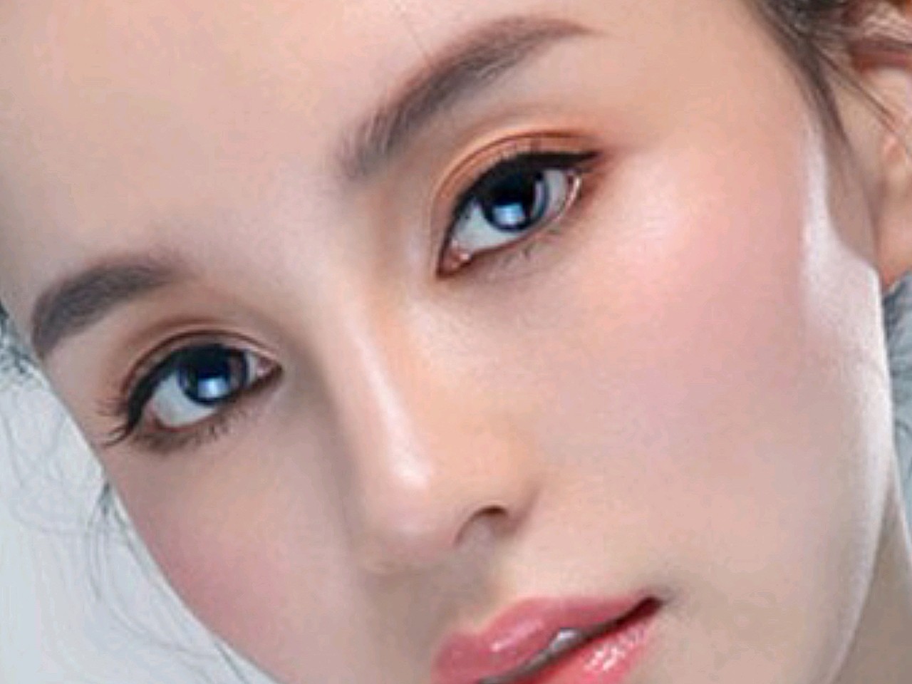 今天我们从正面,侧面,仰面谈鼻子的完美鼻子的标准图片标准鼻子图片