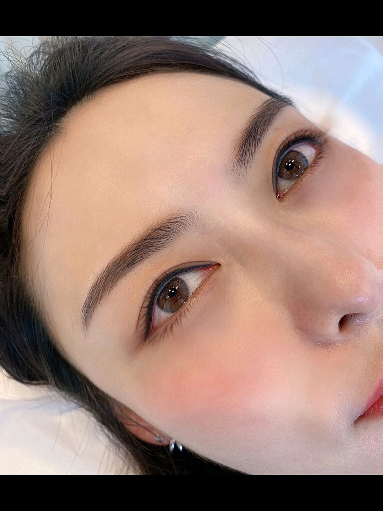 最近几年很流行纱雾美瞳线,看身边的朋友们纹的都特别_圈子-新氧美容