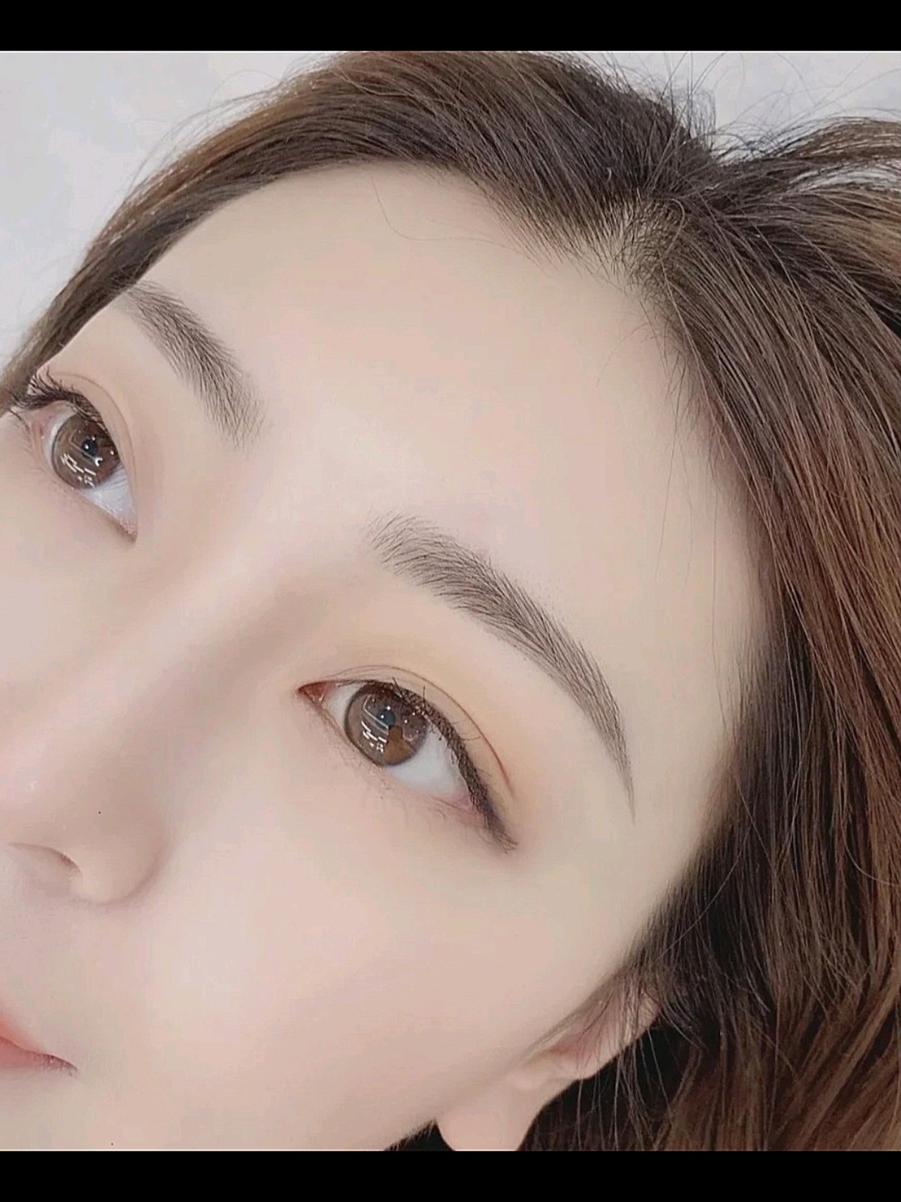 纹眉毛的第一天量真的太好看了吧!