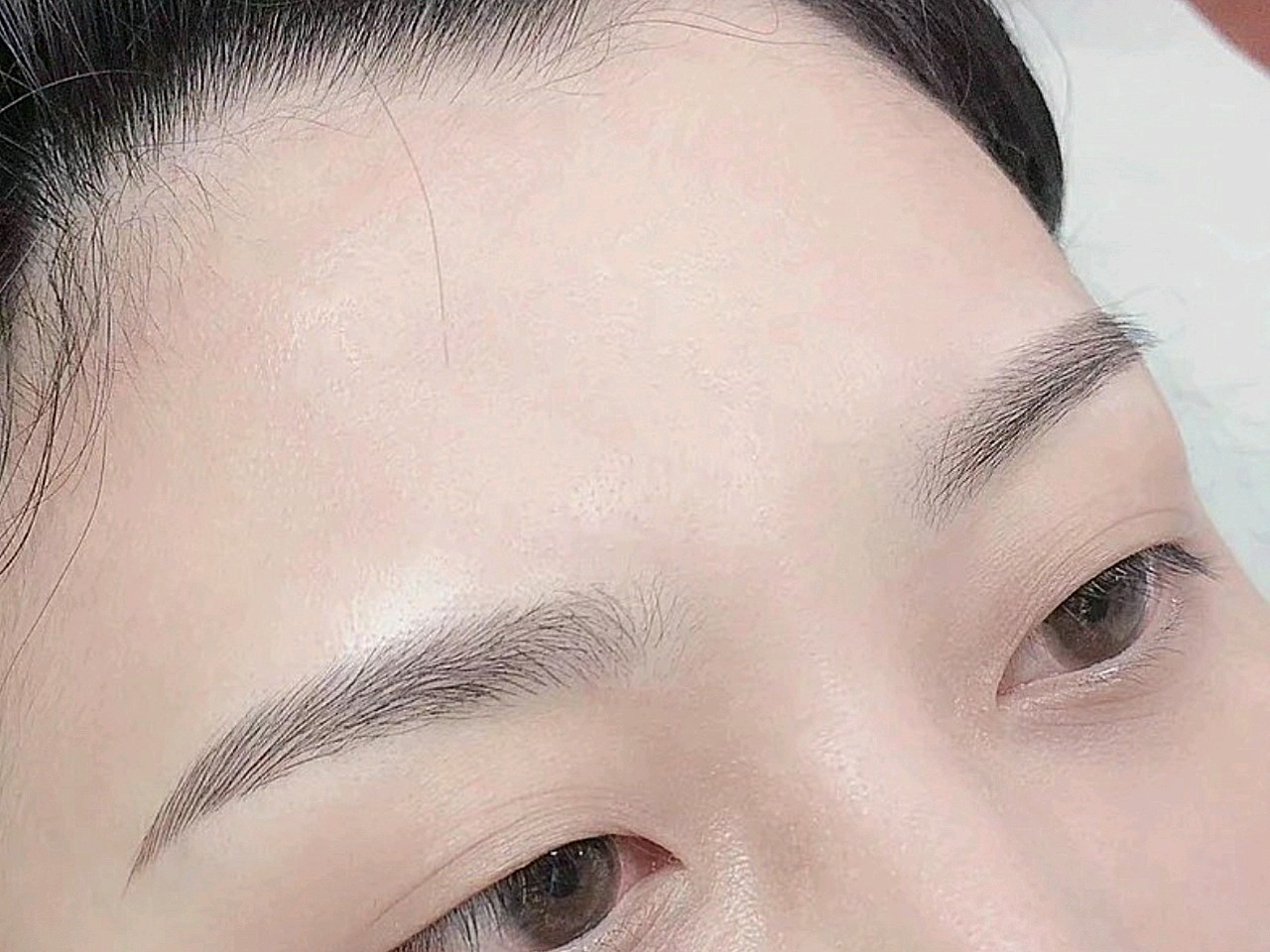 第一次纹眉的话纹这款丝影飘眉真的很适合!