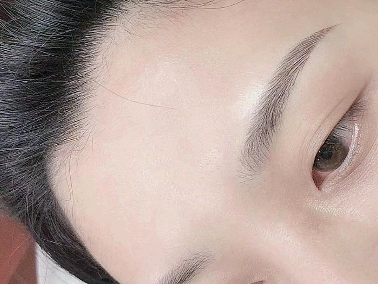 第一次纹眉的话纹这款丝影飘眉真的很适合!