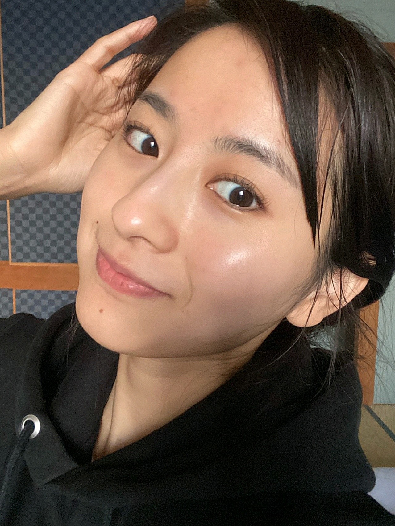 素颜原相机,皮肤发光啦,真的原相机随意拍,毛孔啊,_圈子-新氧美容整形