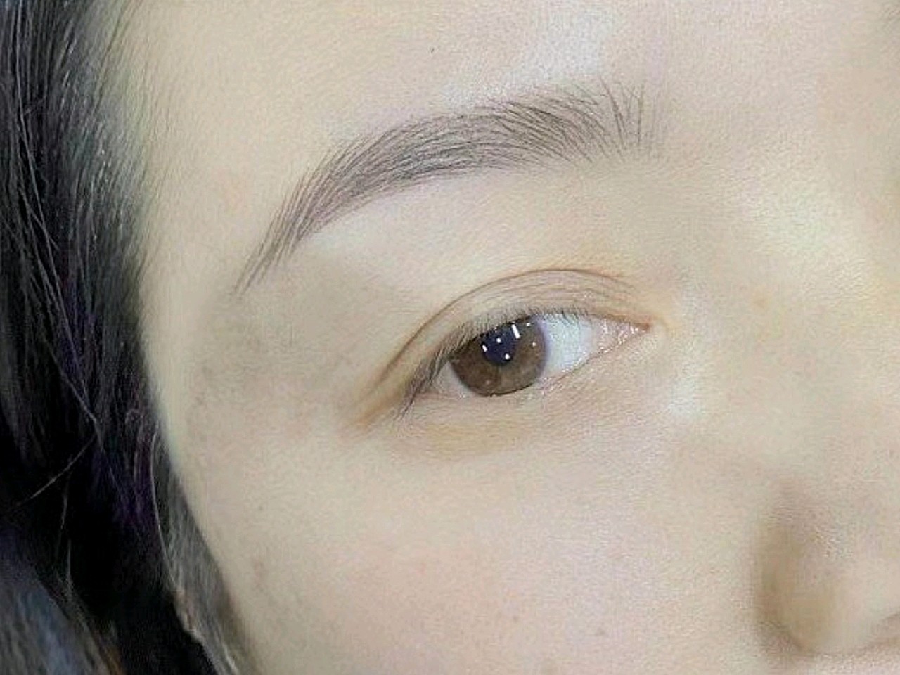 这几年很流行一根一根的眉毛,看网上的图片也是真的好_圈子-新氧美容