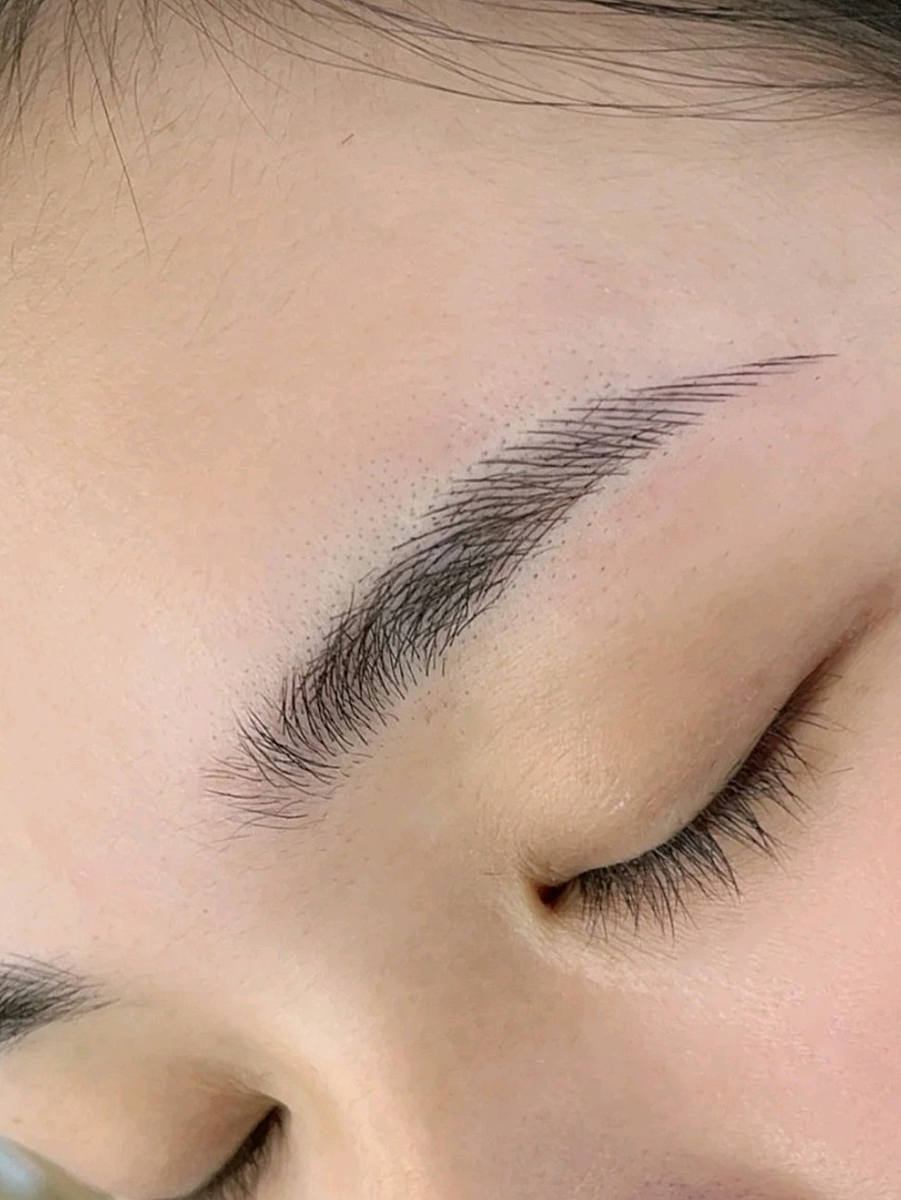 老早之前就想纹这种根眉,很适合我这种懒人,有了这么_圈子-新氧美容