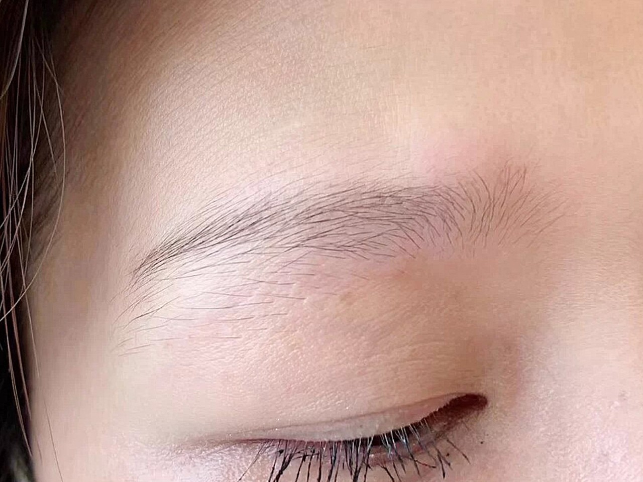 非常感谢老师帮我做的根眉,特别自然,人一下就洋气了_圈子-新氧美容