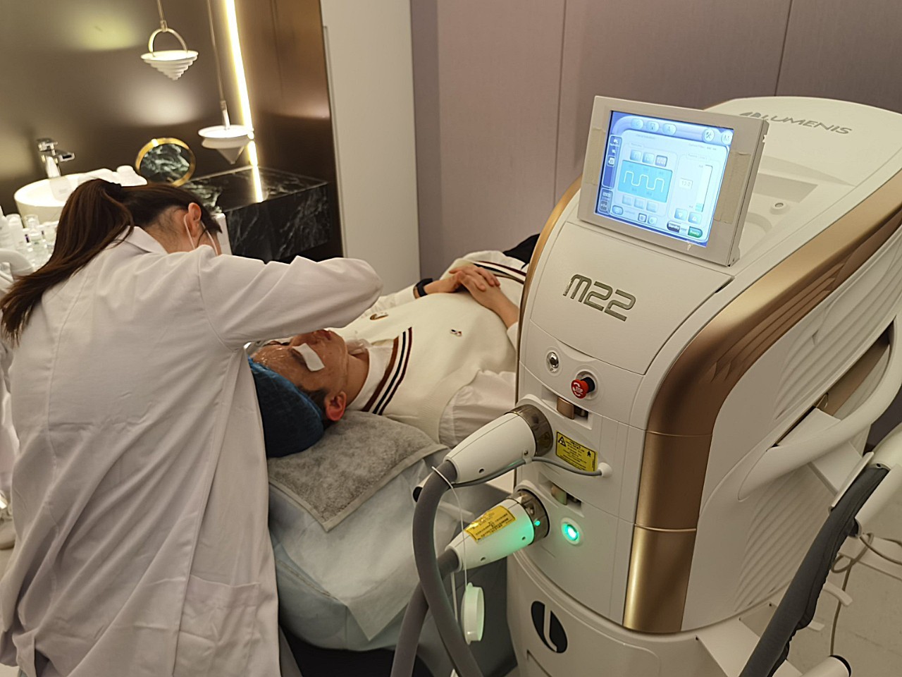 光子嫩肤第七代m22-aopt黄金超光子(全模式)嫩肤 祛斑 改善红血丝 收