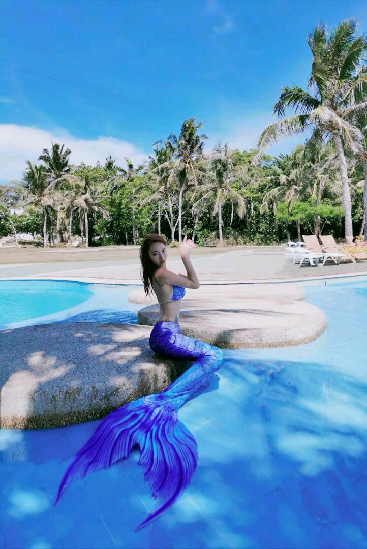 这次的cos是美人鱼,自己都觉得自己美.主要还是有_圈子-新氧美容整形