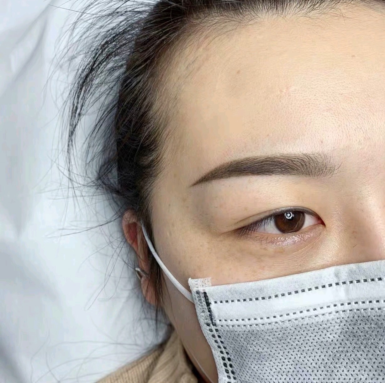 【半永久纹眉】之线条眉/美瞳线二选一.单次.半永久纯植物色料.