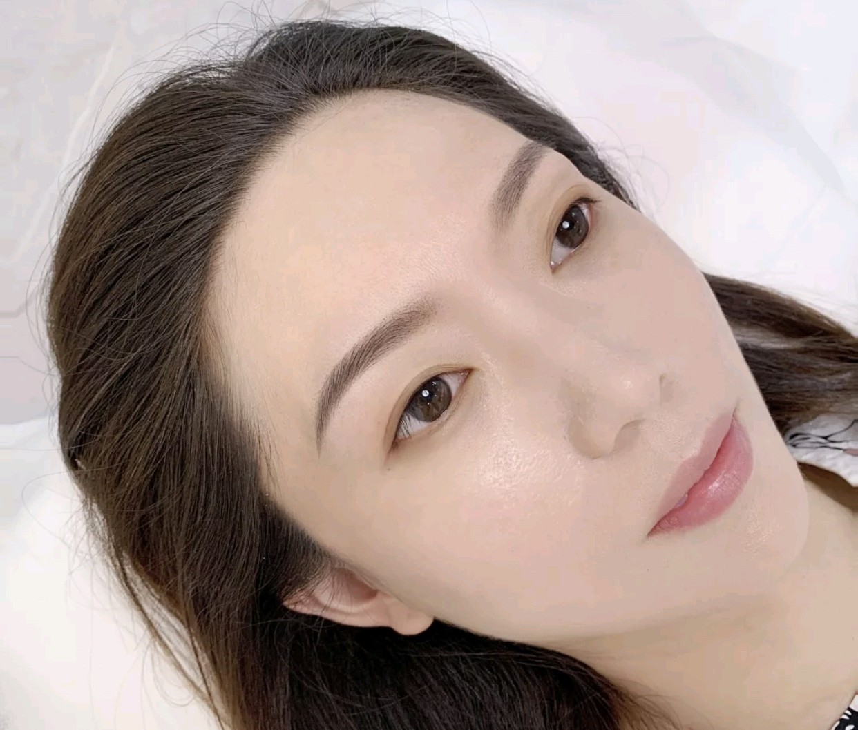 【半永久纹眉】【失败眉修改套餐】改老式眉型遮盖红底蓝底色,洗掉