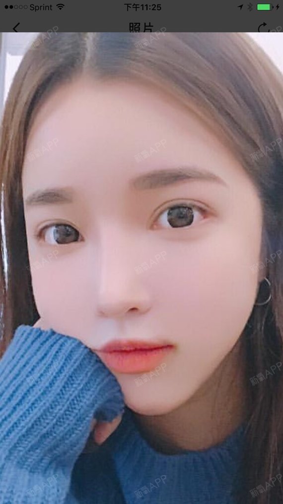 好喜欢韩国妹子这种平行小外双,自然不夸装的双眼皮,_圈子-新氧美容