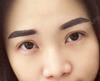 半永久眉失败案例