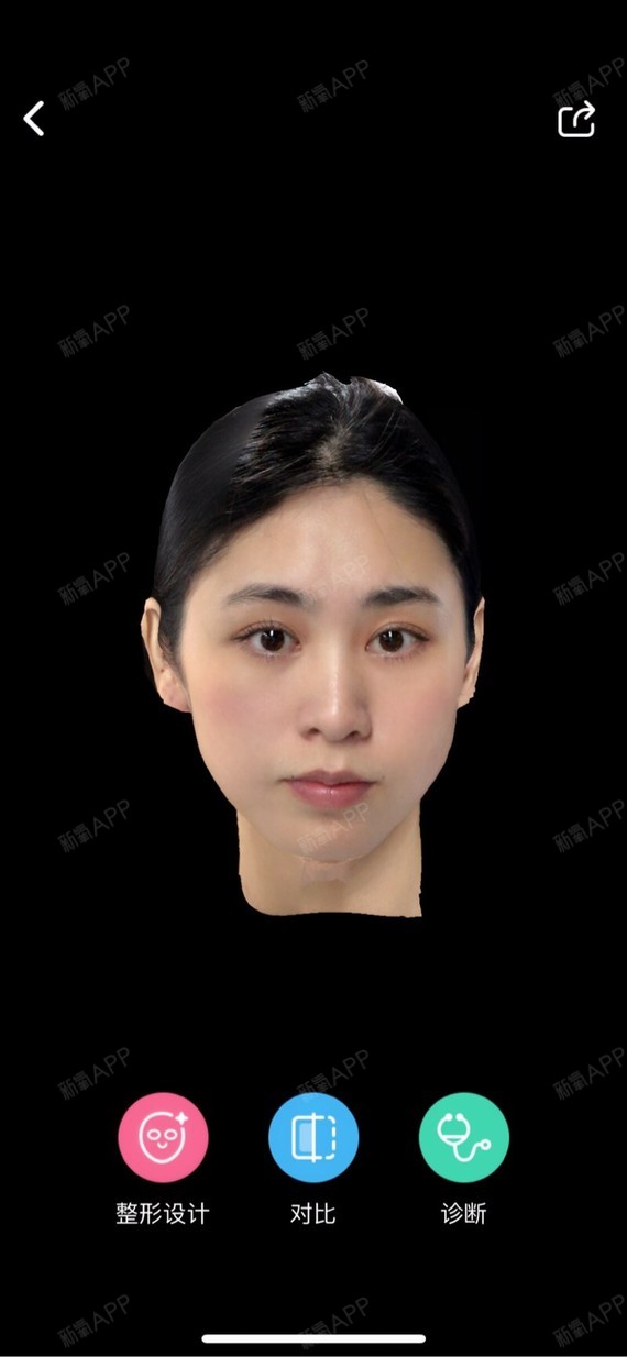 可以掃描出自己的3d人臉模型,然後再進行整形模擬.大家感興趣不?