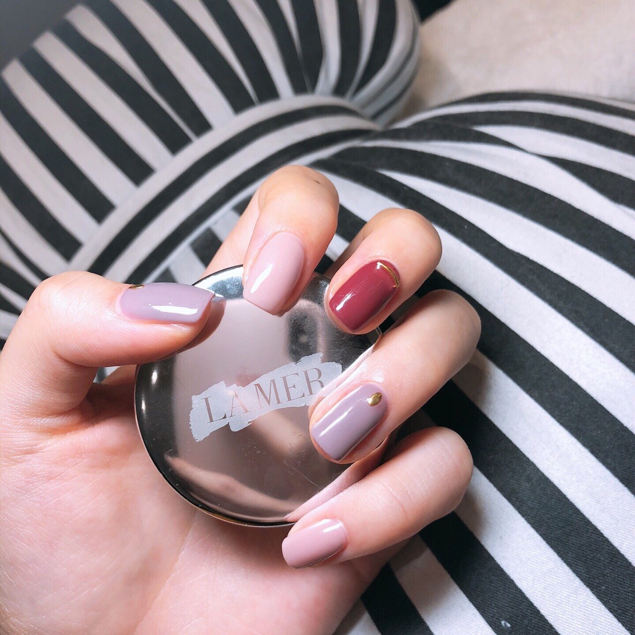 莫兰迪色系美甲真的太太太太太好看啦!