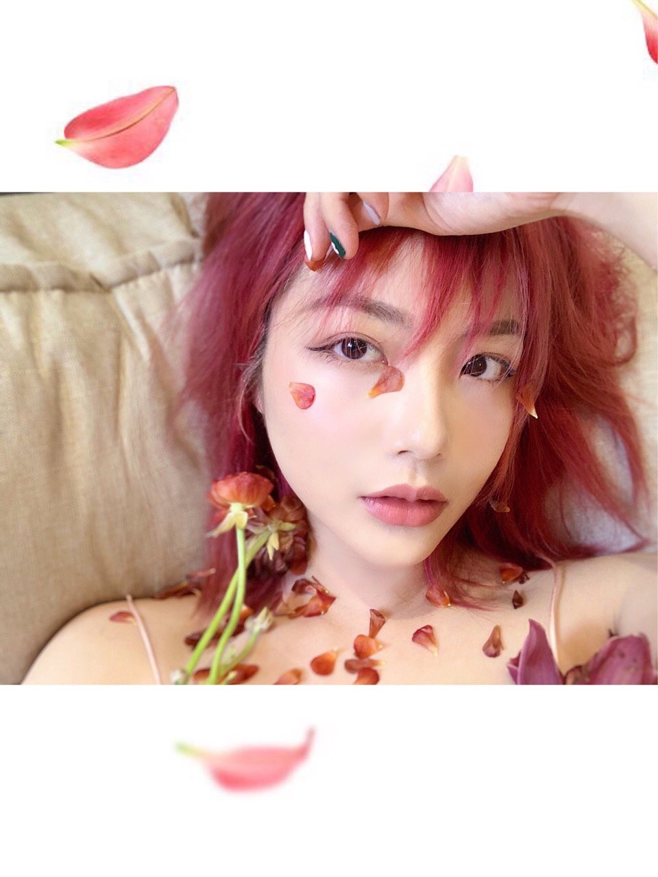 测评彩妆|温柔樱花妆容粉色系初恋妆