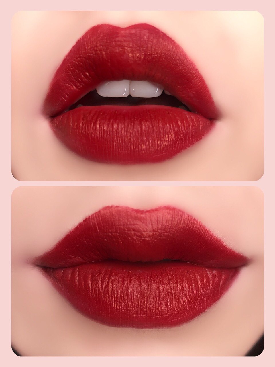 绝美中国风颐和园口红catkin139号色无滤镜试色