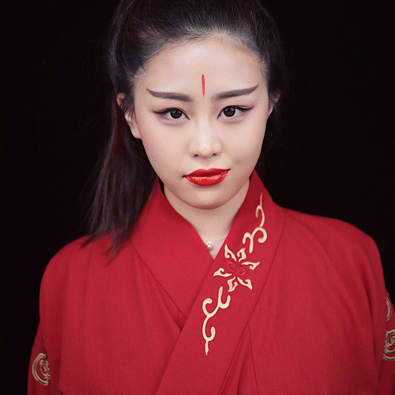 路招摇(白鹿)仿妆!