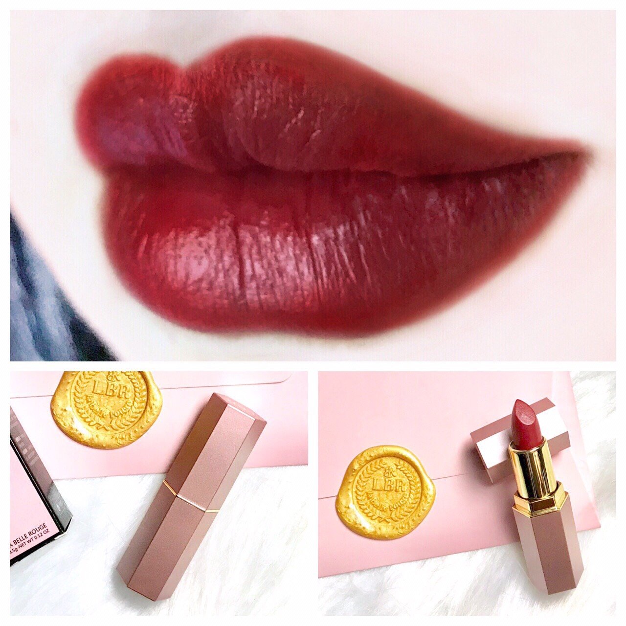 也想给自己换换风格,也终于拔草了lbr家的这支风很大的口红,34号简直